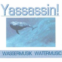 Die Hülle der Yassassin CD Wassermusic ist mit einem im Blau schwimmenden Delfin bebildert